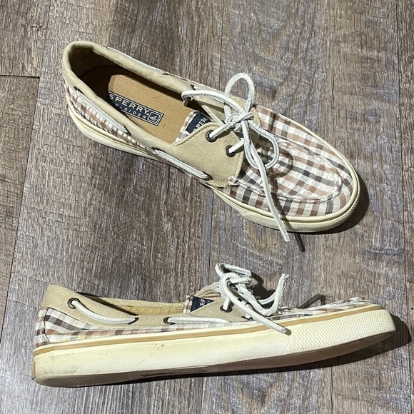 Sperry Shoes - Sperry Plaid Checkered Boat Shoes